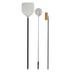 Thumbnail image #1 for Pizza Oven Tool Set with 2 Shovels and 1 Brush, 3-Piece