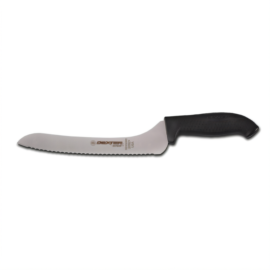 Product image #1 for Dexter Russell SofGrip 9-Inch Offset Scalloped Sandwich Knife with Soft Rubber Handle