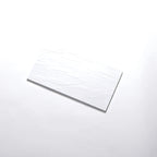 Thumbnail image #1 for American Metalcraft FSLW08 Rectangular Melamine Faux Slate Serving Platter, White, 14-3/4 x 8-1/4 Inch Case of 12