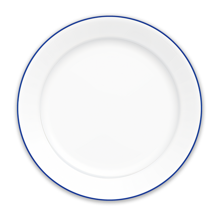 Product image #1 for Corelle Premium Blue Ultra 9-Inch Glass Salad Plate, 24/Case