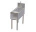 Thumbnail image #1 for Tobin Ellis Signature 12-Inch Freestanding Underbar Utility Sink with Glass Rinser
