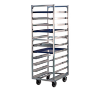 Universal Wide-Angle Roll-In Refrigerator/Proofer Rack for 18 x 26 Pans, 11-Pan Capacity