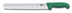 Thumbnail image #1 for Victorinox Fibrox® HACCP 12-Inch Granton Edge Slicer Knife with Green Slip-Resistant Handle