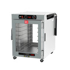Thumbnail image #1 for Metro HotBlox™ HBCW8-ACPC-UC Wide 8-Pan Pass-Thru Heated Holding Cabinet, Undercounter, Analog Control, Clear Front & Rear Doors