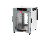 Metro HotBlox™ Wide 8-Pan Pass-Thru Insulated Holding Cabinet, Undercounter, Digital Touchscreen, Clear Front and Rear Doors