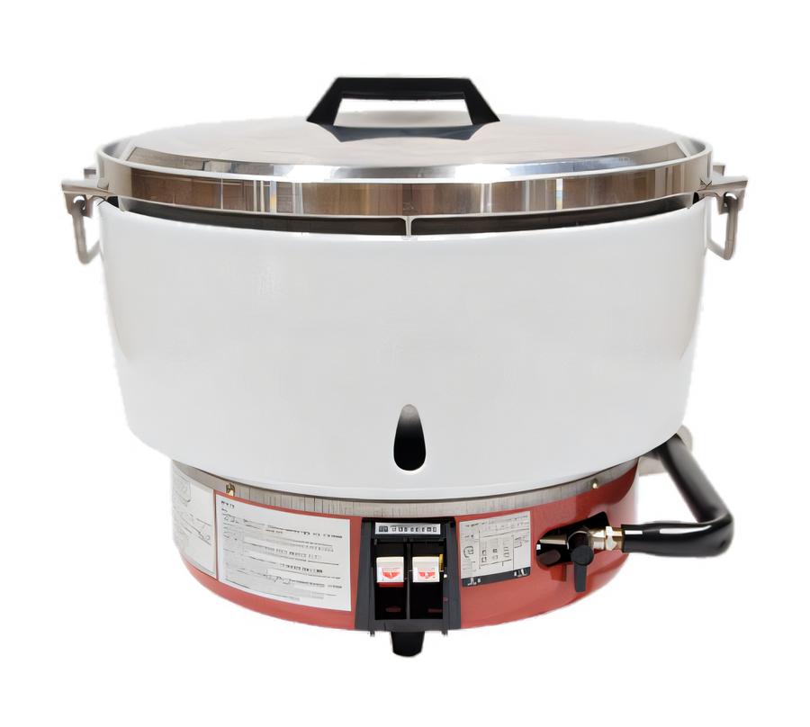 Product image #1 for RiceMaster Countertop Natural Gas Commercial Rice Cooker, 55 Cup Uncooked Capacity