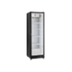 Thumbnail image #1 for Omcan Black Glass Door Refrigerated Merchandiser, 1-Section, 13.4 Cu. Ft.
