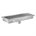 Thumbnail image #1 for KoolMore Commercial 12-Inch x 120-Inch Stainless Steel Floor Trough Drain with Subway-Style Grating and Removable Drain Baskets