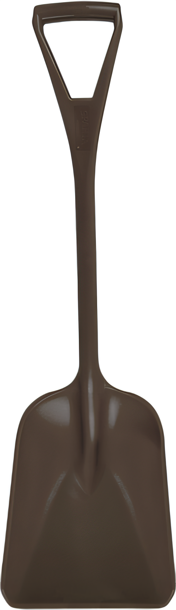 Product image #1 for Carlisle Sparta® 11-Inch One-Piece Polypropylene Foodservice Sanitary Shovel — Brown
