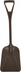 Thumbnail image #1 for Carlisle Sparta® 11-Inch One-Piece Polypropylene Foodservice Sanitary Shovel — Brown