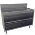 Thumbnail image #1 for Glastender 42-Inch x 19-Inch Underbar Drainboard Cabinet Base, Open Front, Stainless Steel