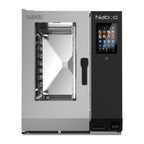 Thumbnail image #1 for Lainox Naboo 5.0 NAE101B 10 x 1/1 GN Electric Combi Oven with Touchscreen Controls, Direct Steam, Large Model Requires Stand