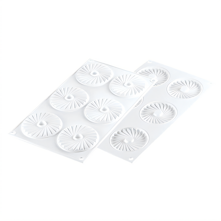 Product image #1 for Silikomart Plisse 6-Cavity Silicone Candy Mold