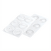 Thumbnail image #1 for Silikomart Plisse 6-Cavity Silicone Candy Mold