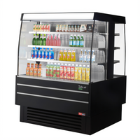 Turbo Air Self-Serve Island Display Refrigerated Merchandiser, 17.6 Cu. Ft., 50-3/8