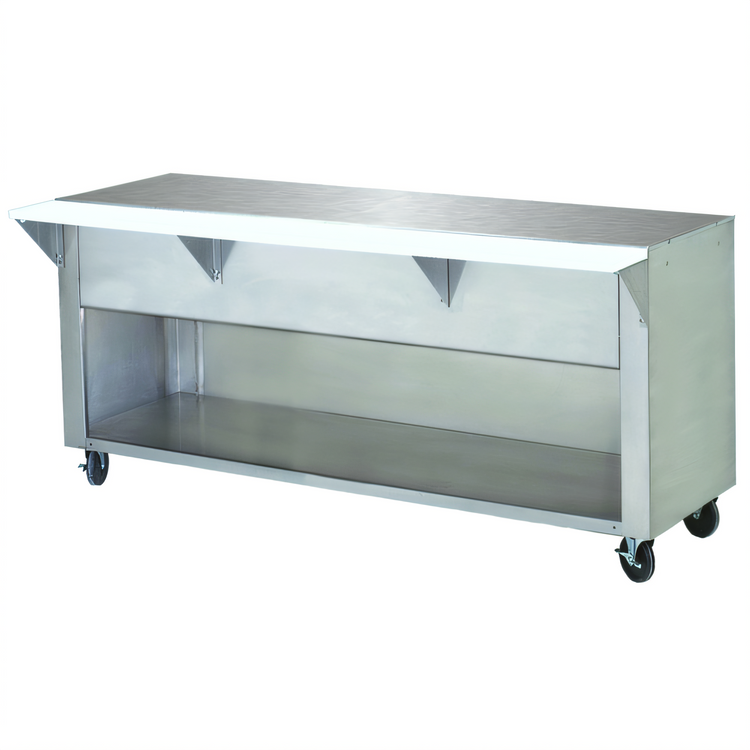 Product image #1 for Advance Tabco Triumph Supreme Solid Top Utility Station with Poly Cutting Board and Open Undershelf, 31-13/16 Inch x 30-5/8 Inch