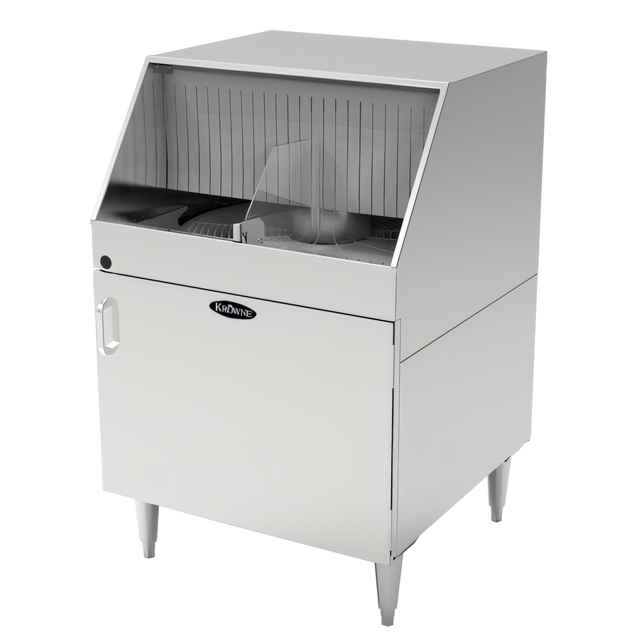 Product image #1 for Krowne Rotary Underbar Glass Washer, Low-Temp Chemical Sanitizing, 25 x 26 Inch