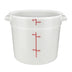 Thumbnail image #1 for Winco PPRC-6W Commercial Food Storage Containers Case of 12