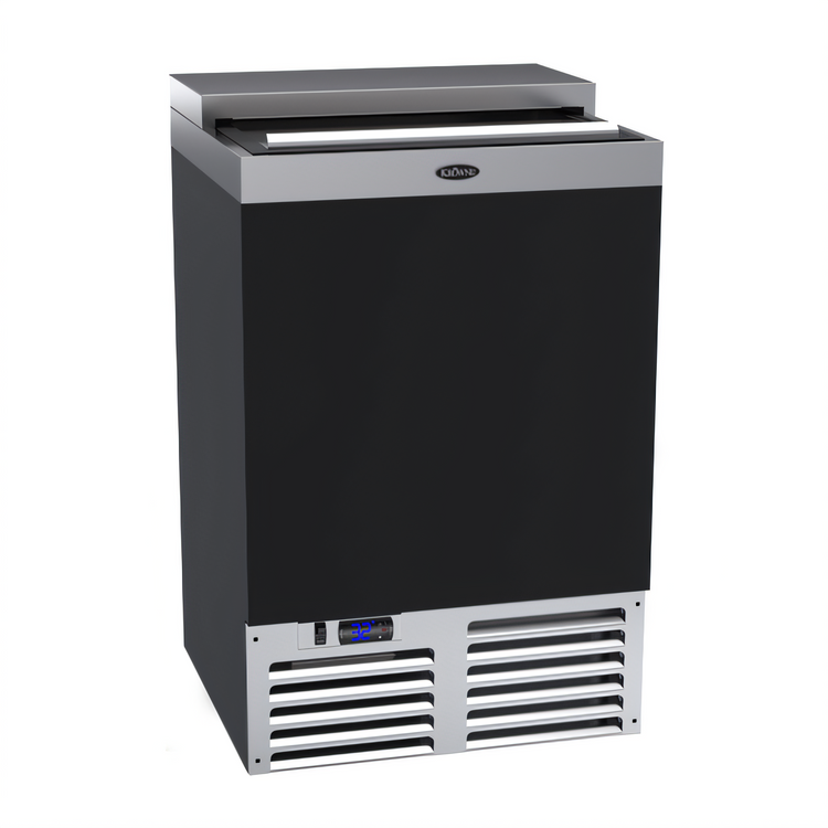 Product image #1 for Krowne MC24B Underbar Slide-Top Glass Froster, 24 Inch Wide, Self-Contained Refrigeration