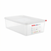 Thumbnail image #1 for Araven 22.2 Qt GN 1/1 Rectangular Food Storage Container with Airtight Lid, Clear Polypropylene