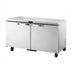 Thumbnail image #1 for True SPEC Series 60-Inch 2-Section Undercounter Freezer, -10°F, Stainless Steel