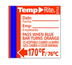 Thumbnail image #1 for TempRite Stick-On Adhesive Dishwasher Rinse Temperature Labels, 170°F, 24 Labels per Pack