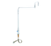 Thumbnail image #1 for Vulcan Single Pantry Deck-Mount Manual Faucet with 18-Inch Double-Jointed Swivel Spout