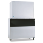 Thumbnail image #1 for Hoshizaki KM-2600SRJZ3 Remote Air-Cooled Crescent Cube Ice Maker, 2,617 lb/Day, Stackable, Stainless Steel, 48-Inch Wide
