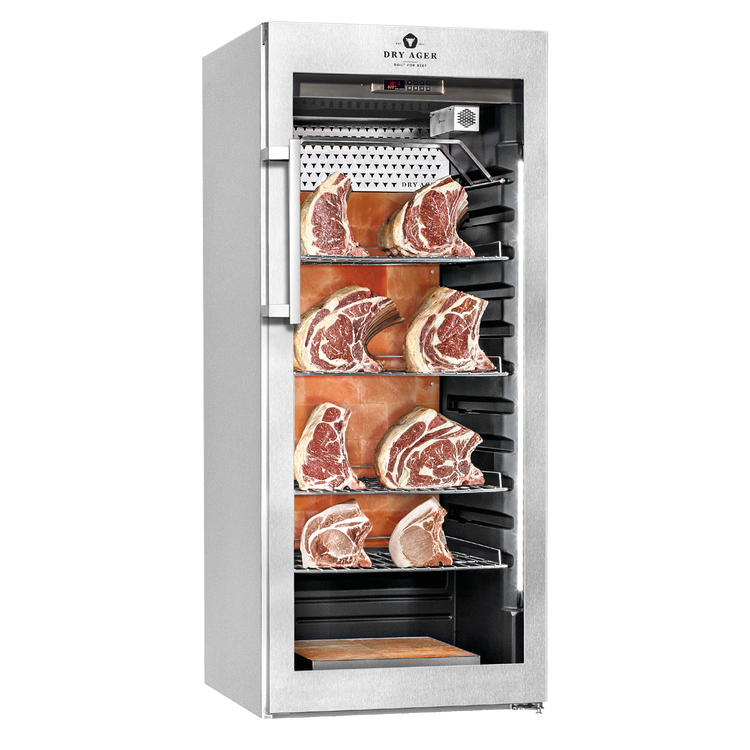 Product image #1 for DRY AGER UX 1550 PRO S Professional Reach-In Dry Aging Cabinet with SmartAging Technology and UX-LED Salt Wall System, 17.0 Cu. Ft., 220 Lb. Capacity
