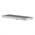 Thumbnail image #1 for KoolMore Commercial 24-Inch x 24-Inch Floor Trough Drain with Subway-Style Grating and 4-Inch Drain Connections