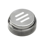 Thumbnail image #1 for American Metalcraft 4407T Replacement Slotted Spice Shaker Top, Stainless Steel, 2-3/4-Inch Diameter Case of 288