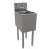 Thumbnail image #1 for Stainless Steel Underbar Wet Waste Sink Unit with 9 1/4 x 11 1/2 x 6 Inch Bowl