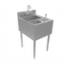Thumbnail image #1 for BK Resources 18-Inch Wide Stainless Steel Underbar Speed Station with Dump Sink