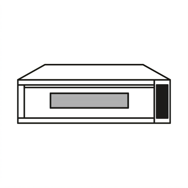 Product image #1 for Moretti Forni iDeck Electric Deck Pizza Oven, 41-1/2" x 26" Chamber, 6 x 14" Pizza Capacity, with Stand and Hood