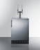 Thumbnail image #1 for Summit Commercial 24-Inch Nitro Coffee Kegerator with Dual Tap and Convertible Refrigerator