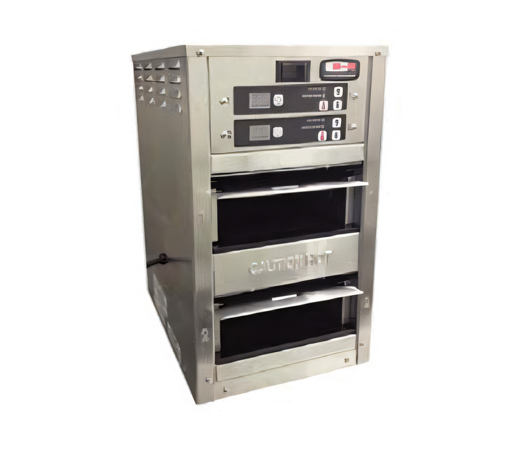 Product image #1 for Carter-Hoffmann MZ213GS-2T Modular Countertop Holding Cabinet for Fried Foods, Single-Sided Access, 2 x 12-Inch x 6-Inch Pan Capacity