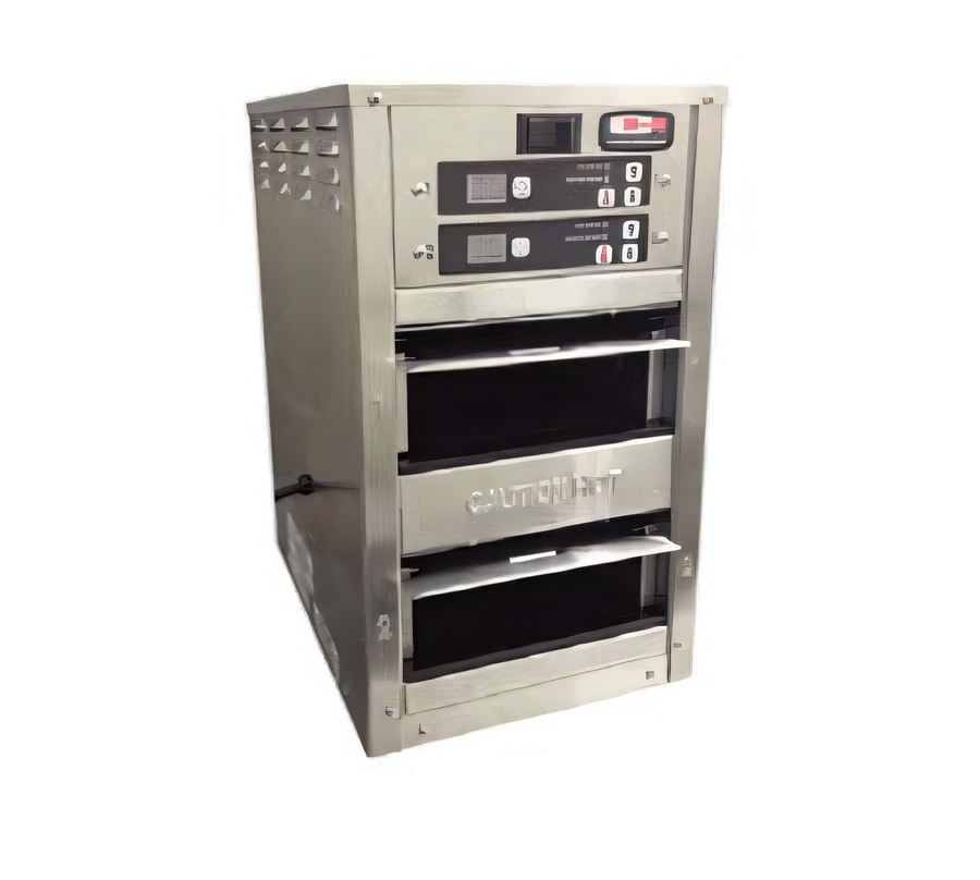 Product image #1 for Carter-Hoffmann MZ213GS-2T Modular Countertop Holding Cabinet for Fried Foods, Single-Sided Access, 2 x 12-Inch x 6-Inch Pan Capacity