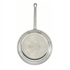 Thumbnail image #1 for Winco Majestic AFP-12 12-Inch 3003 Aluminum Fry Pan, Uncoated, Riveted Handle, Mirror Finish Case of 6
