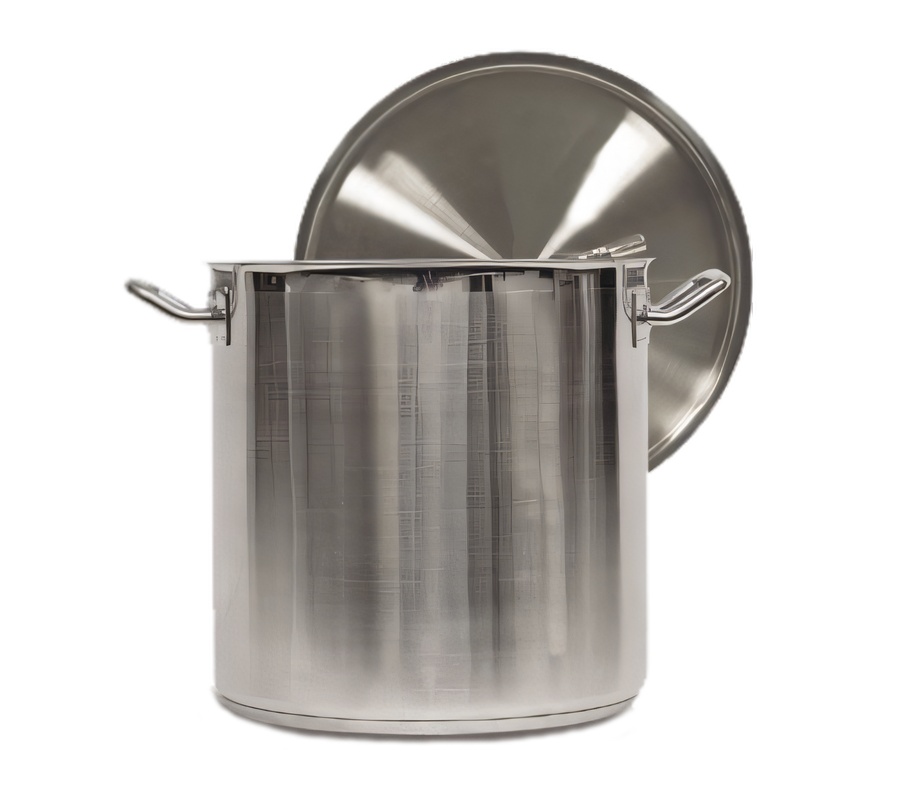 Product image #1 for Vollrath Optio 38 Quart Stainless Steel Induction Ready Stock Pot with Domed Cover