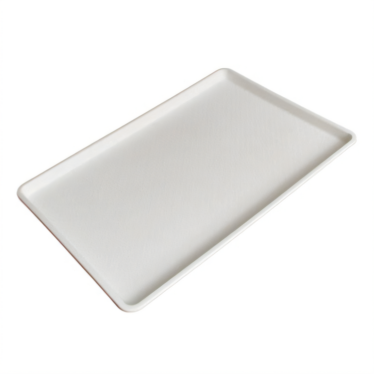 Product image #2 for Winco Full-Size 18" x 26" White Polypropylene Fast Food Tray