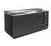 Thumbnail image #1 for Serv-Ware 64-Inch Bottle Cooler, Black Painted Steel Exterior, Stainless Steel Interior, 17.2 Cu. Ft., 115V