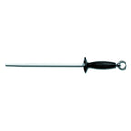 Thumbnail image #1 for Dexter Russell Traditional 7050 12-Inch Ceramic Honing Steel with Black Polypropylene Handle and Hanging Ring Case of 3