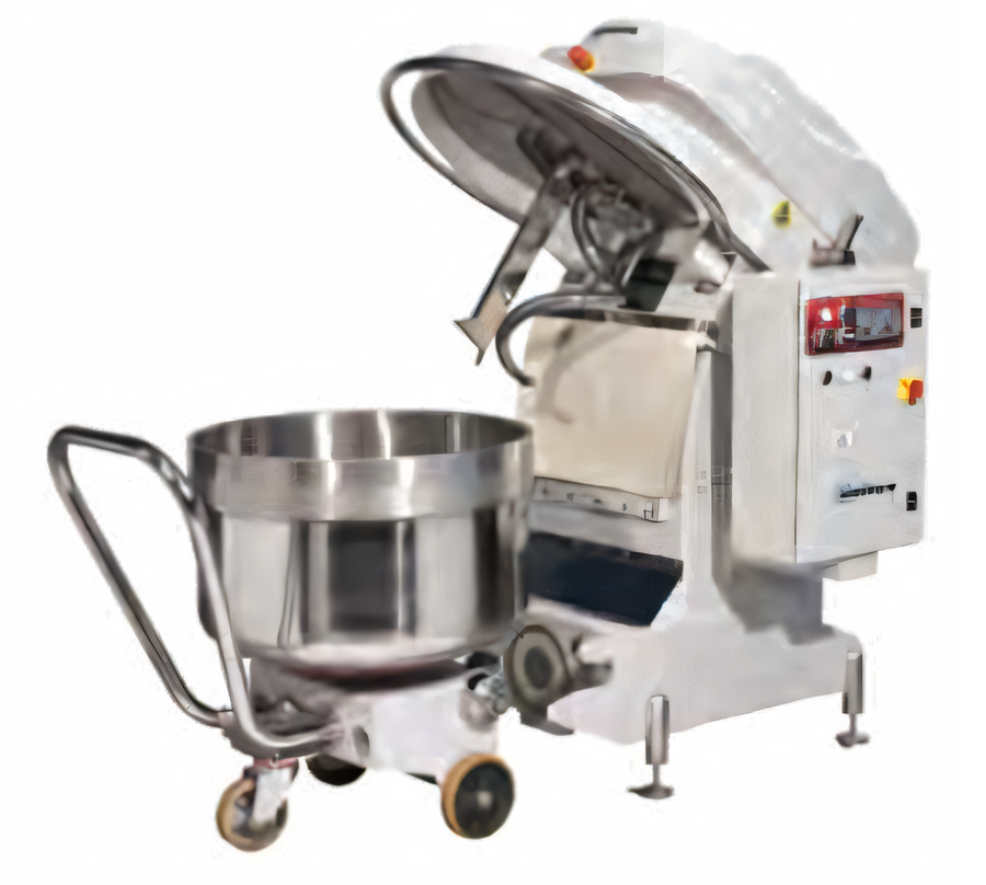 Product image #1 for Univex Silverline SL160RB 243-Quart Floor Spiral Mixer with Removable Bowl, 350 lb Dough Capacity