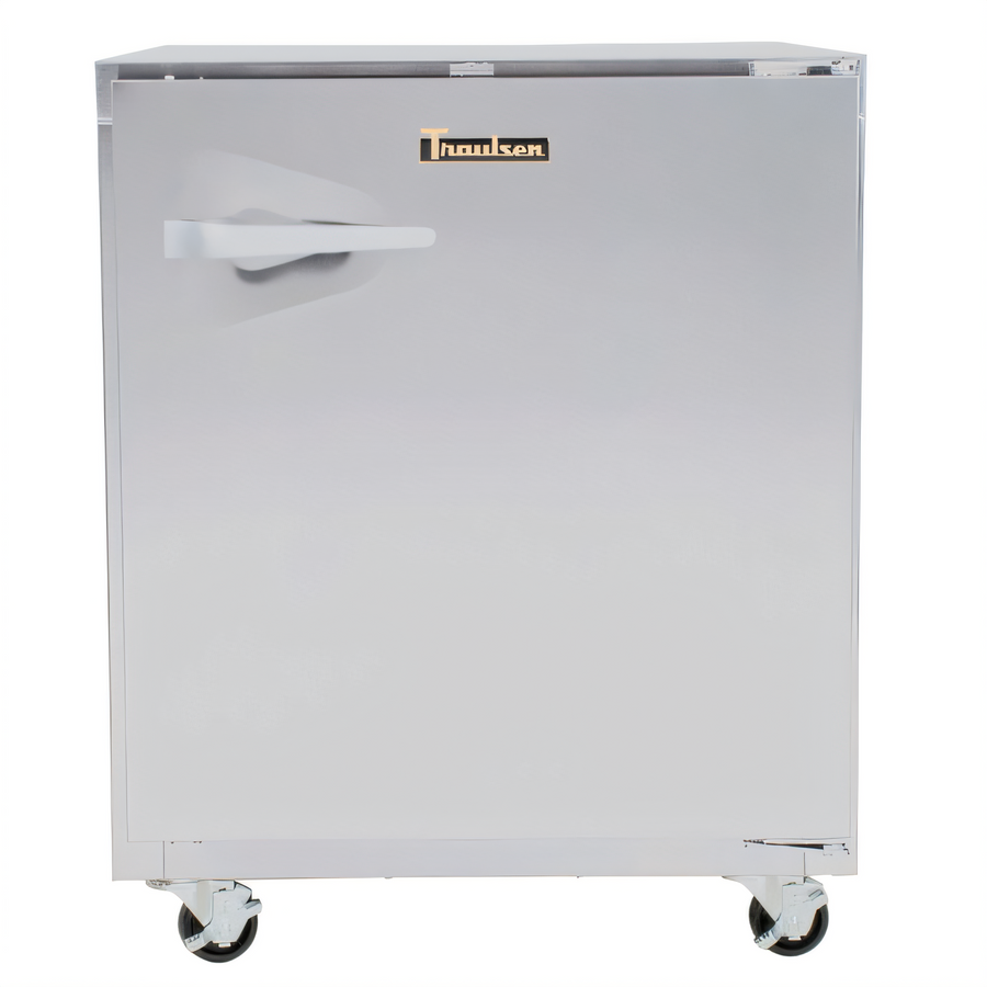 Product image #1 for Traulsen Dealer's Choice 27-Inch 1-Section Compact Undercounter Reach-In Freezer, Right-Hinged Solid Door