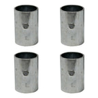 Thumbnail image #1 for BK Resources BK-WMLS-1-4 Straight Galvanized Leg Socket for 1-5/8" Tubing with Screw