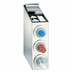 Thumbnail image #1 for Dispense-Rite BFL-L-3SS Countertop Stainless Steel Cup and Lid Dispensing Cabinet