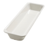 Thumbnail image #1 for Balsam™ Half Long Rectangular Displayware Pan, 20-7/8 x 6-3/8 x 2-1/2 Inch, Melamine, Bavarian Cream