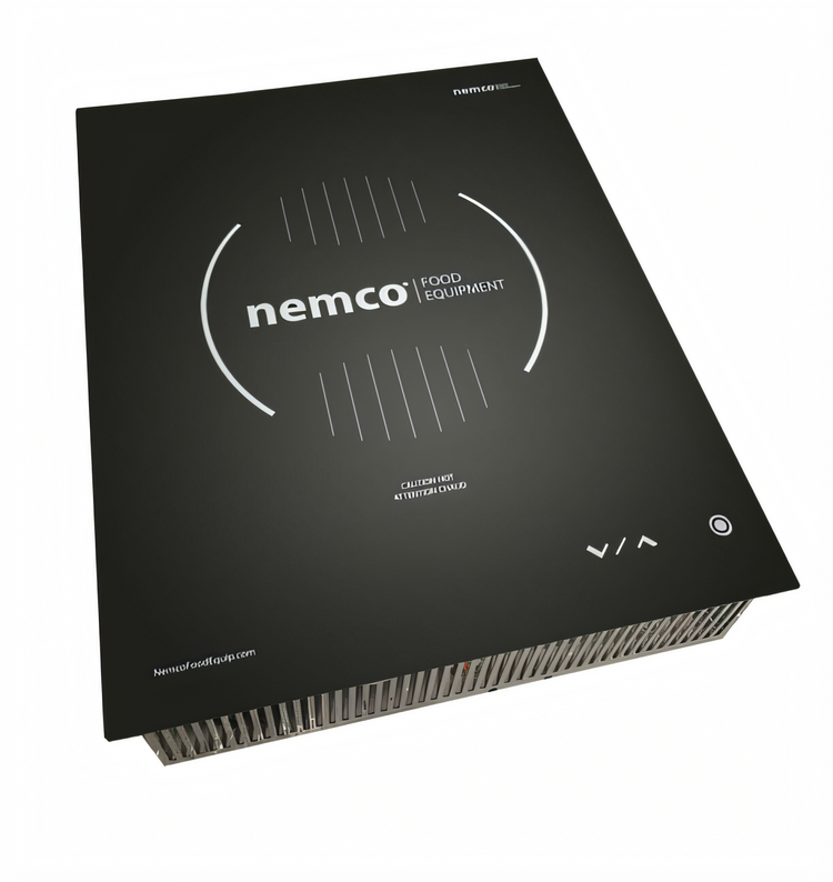 Product image #1 for Nemco DIPO 1-Burner Drop-In Induction Cooktop with Integrated Touch Controls, 120V, 1.8 kW
