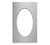Thumbnail image #1 for Miramar® 12-Gauge Stainless Steel Template for One Large Oval Decorative Pan