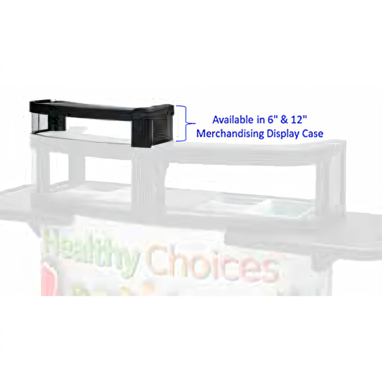 Product image #1 for Cambro 6-Inch Black Merchandising Display Accessory for CVC75 Vending Cart